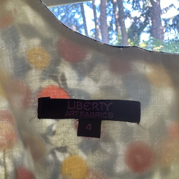 Liberty of London Fit and Flare/Drop Waist Dress Sz 6 - Picture 3 of 3